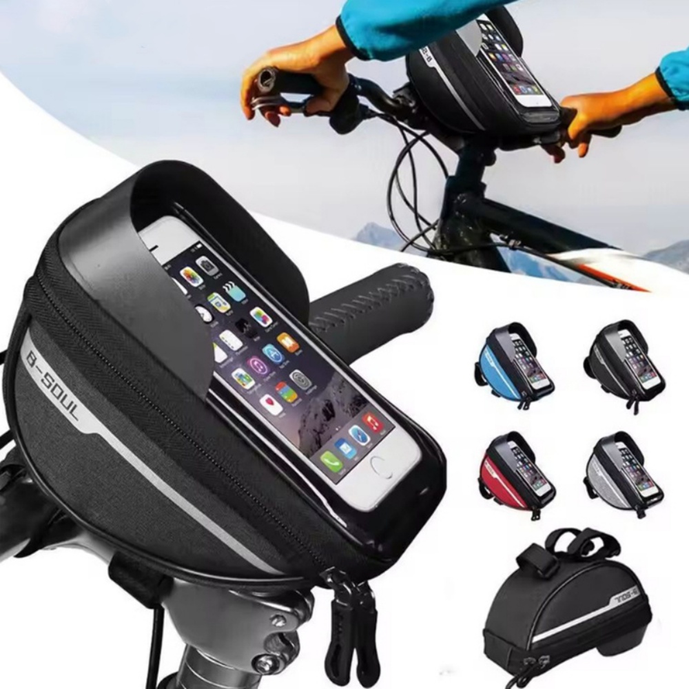 Cycling Gear Pouch - Bolsa Impermeable para Teléfono con Pantalla