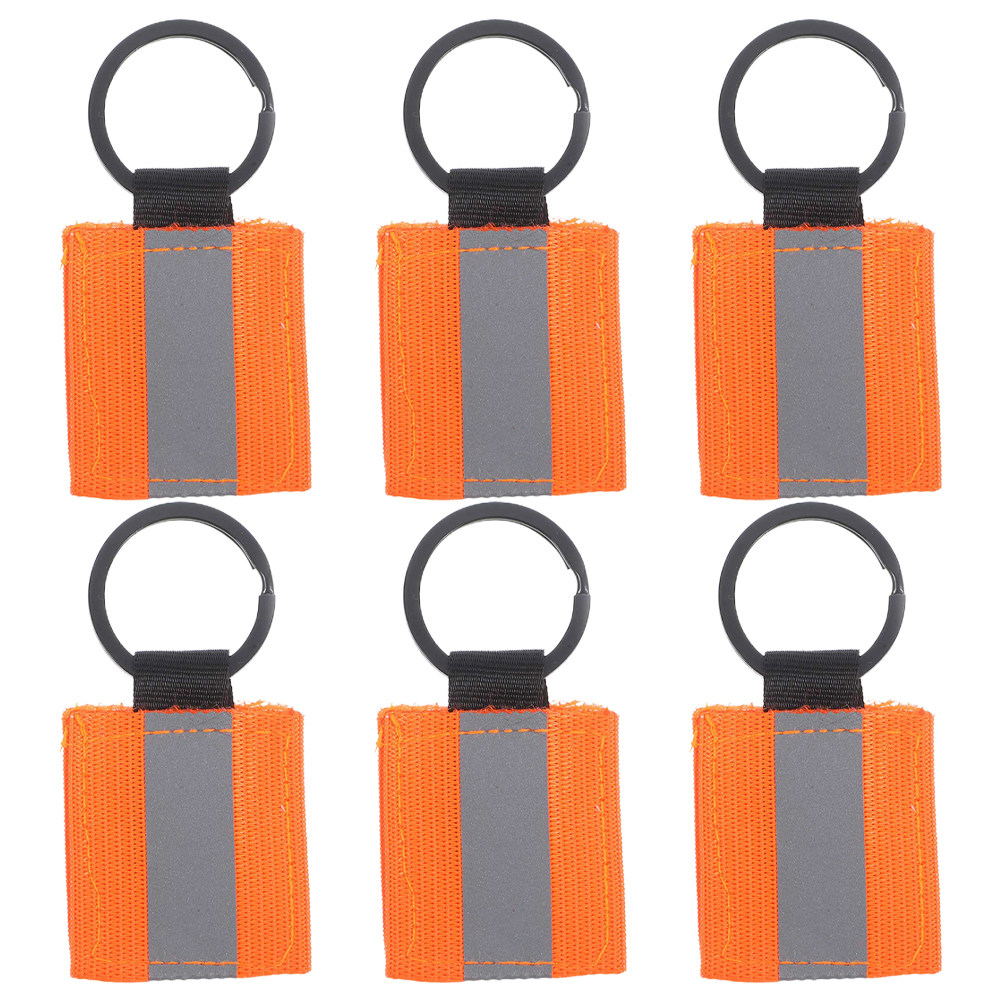 Cycling Gear Backpack - 6 piezas de colgantes reflectantes de