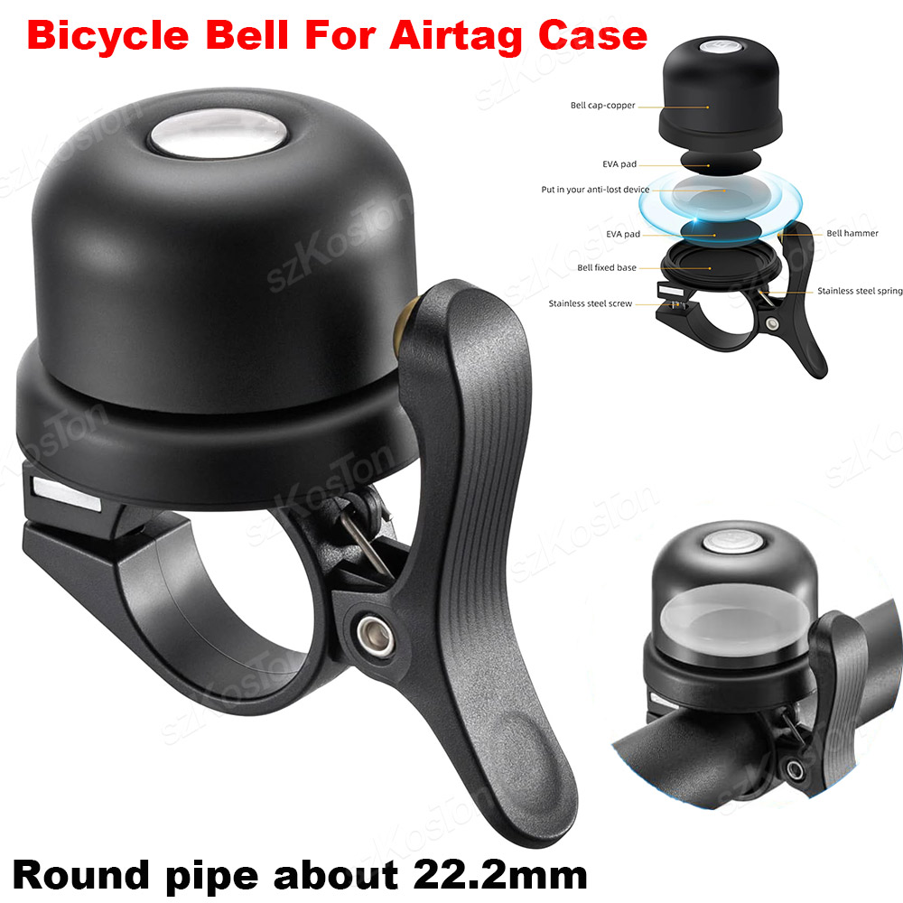 Bike Bell - Timbre de bicicleta para Apple AirTag,