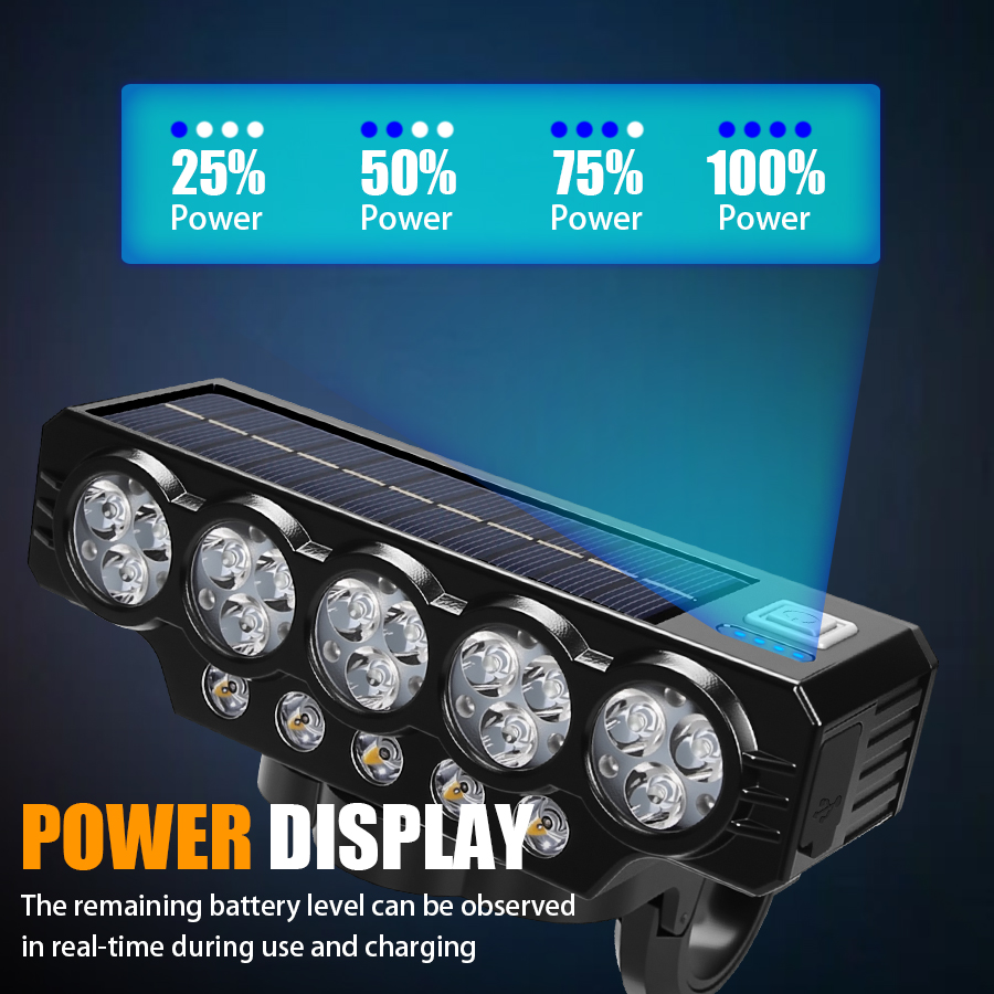 Luz LED Solar para bocina de b - Bike Bell reseña y precio