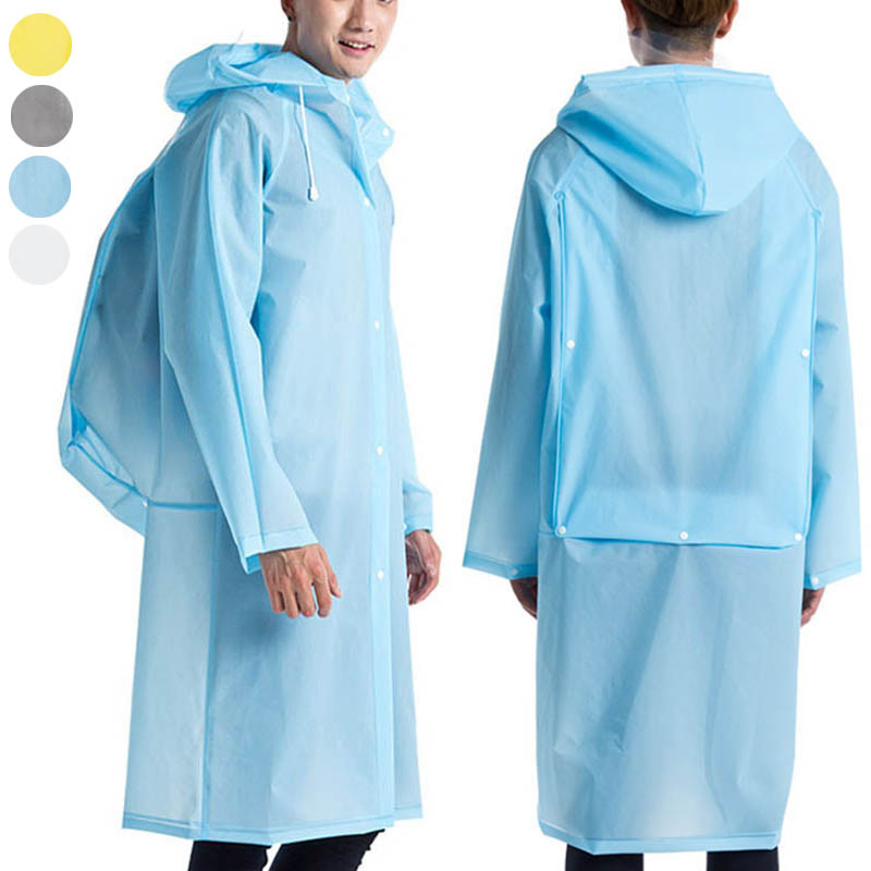 Chubasquero largo reutilizable - Cycling Gear Jacket reseña y precio
