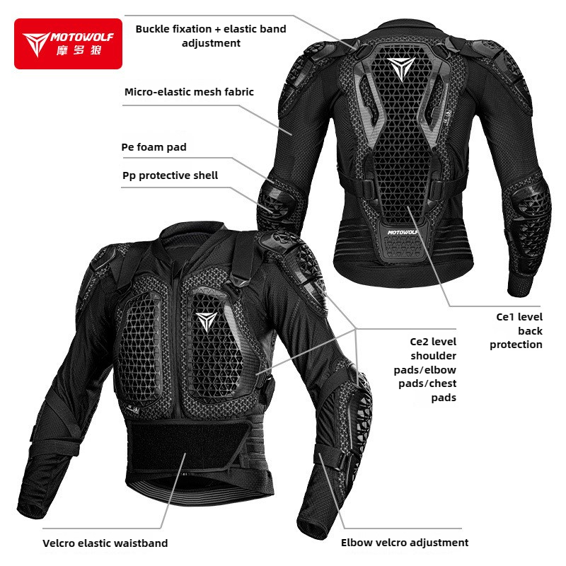 Chaqueta de motocicleta, armad - Cycling Gear Jacket reseña y precio