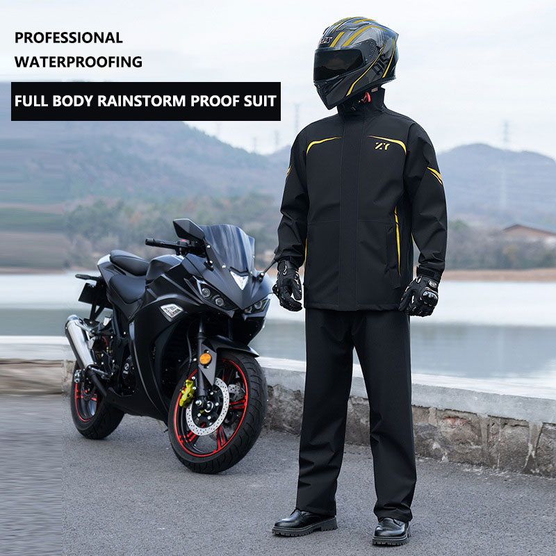 Chubasquero derramado para mot - Cycling Gear Jacket reseña y precio