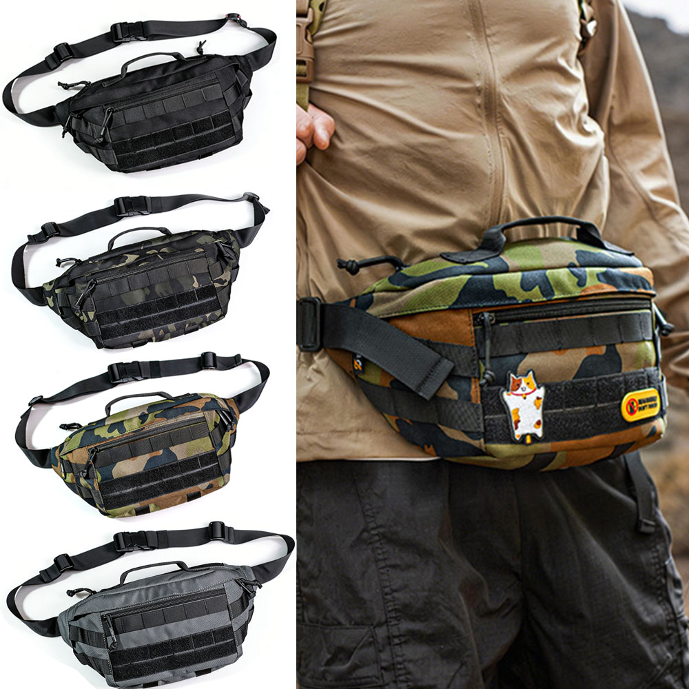 Bolso Táctico Bandolera Multif - Cycling Gear Pouch reseña y precio