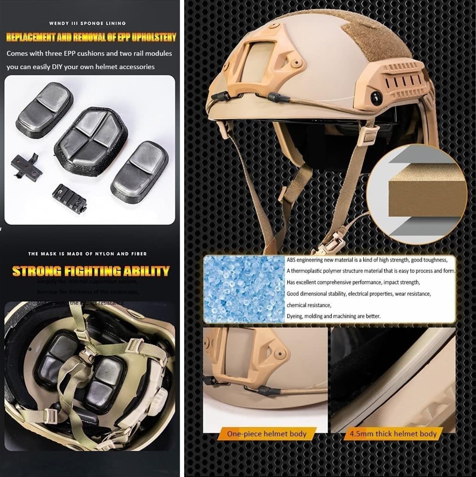 Conjunto de Casco Táctico Rápi - Cycling Gear Of The Year reseña y precio