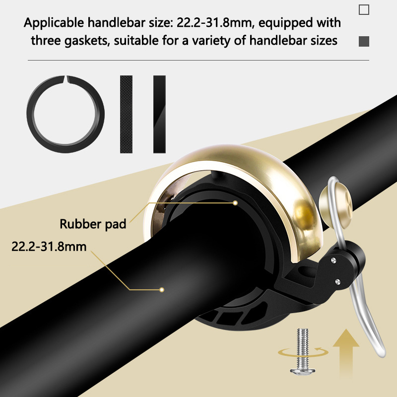 Campana para bicicleta para ad - Bike Bell reseña y precio