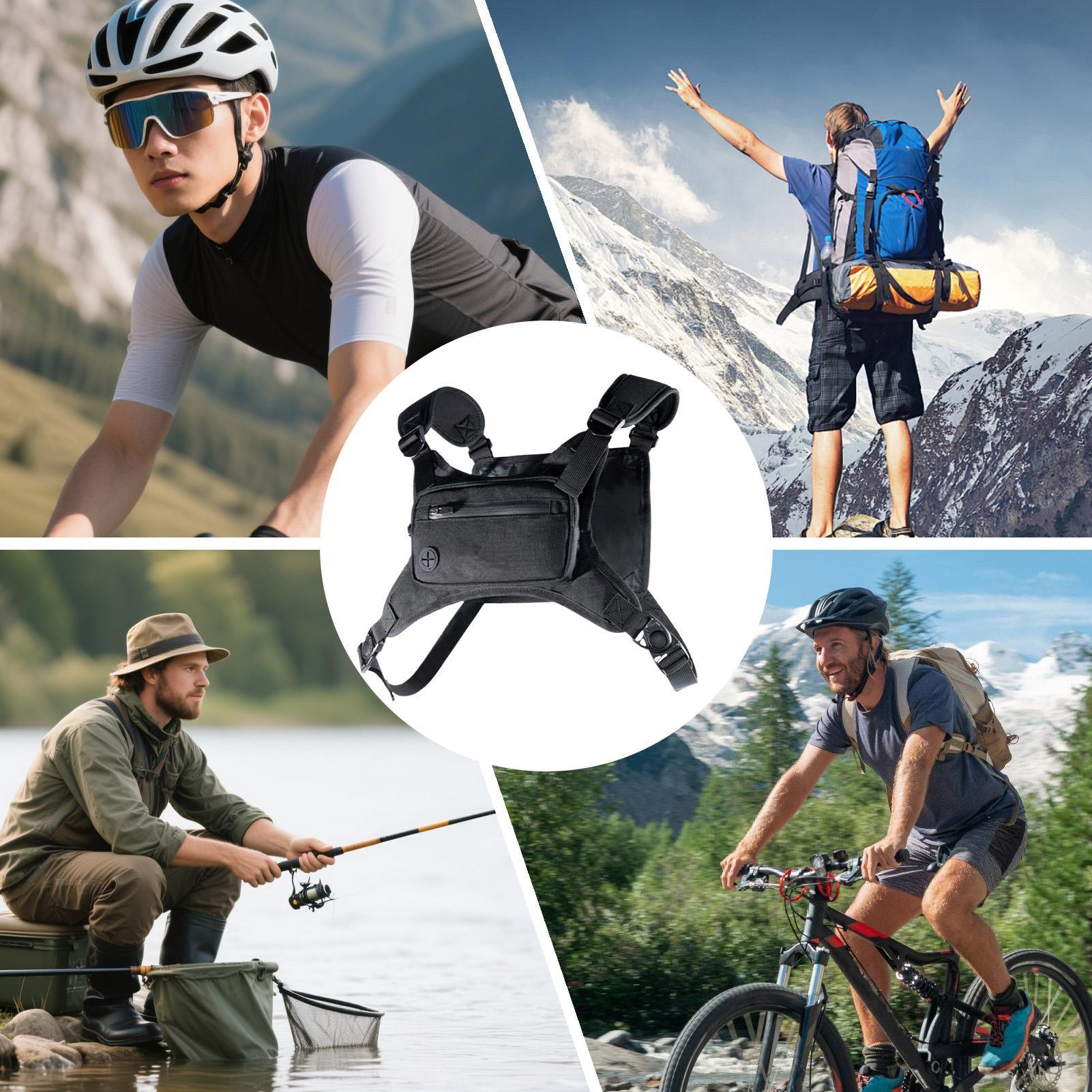 Paquete de pecho para correr,  - Cycling Gear Pouch reseña y precio