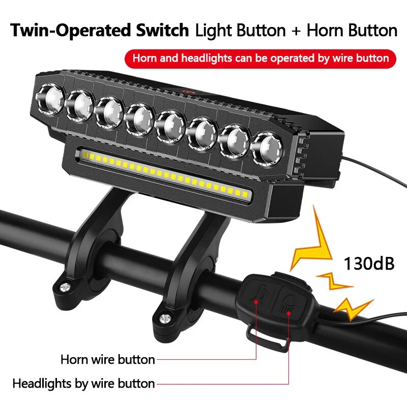 Luz delantera de bicicleta LED - Bike Bell reseña y precio