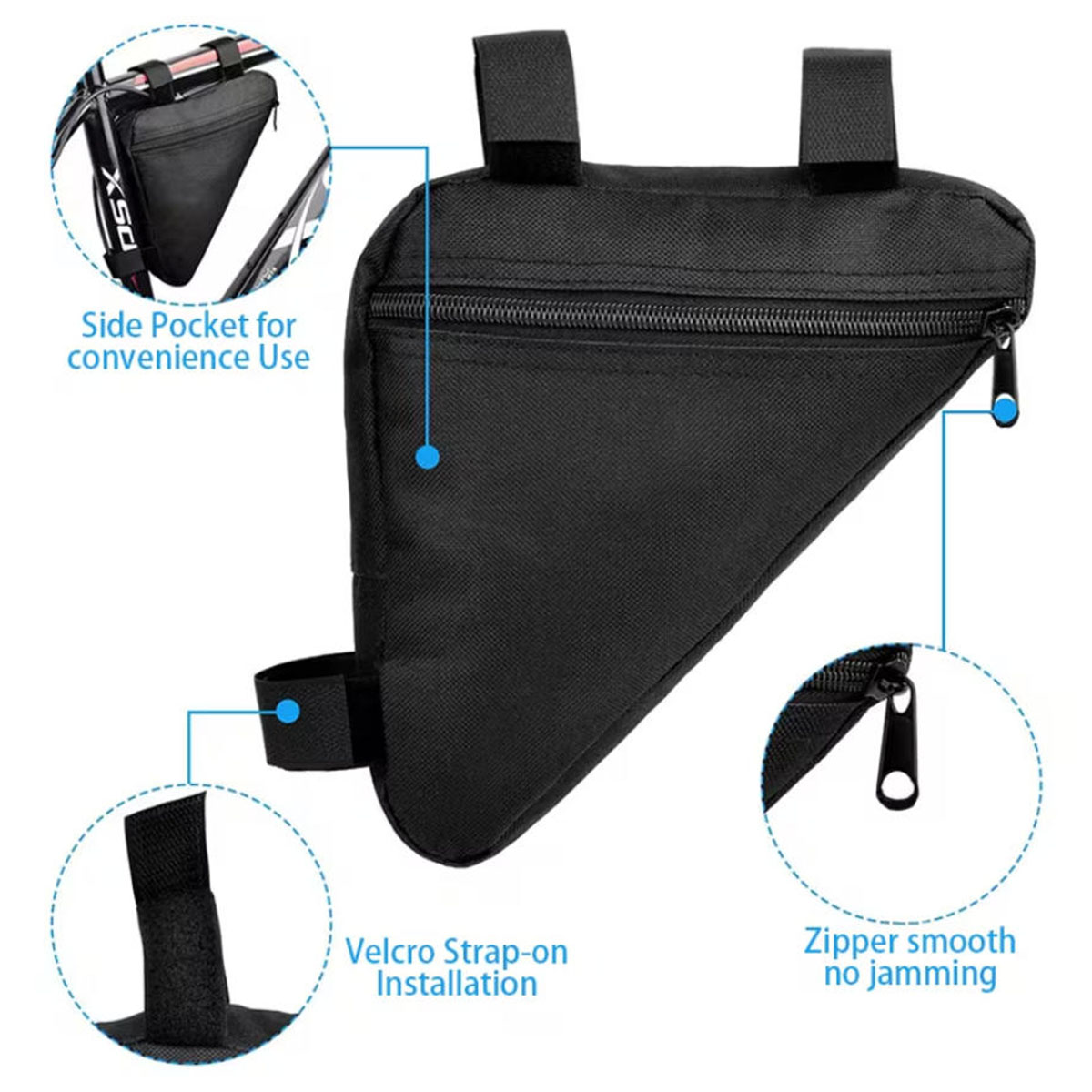 PINMOAP Bolsa Triangular para  - Cycling Gear Pouch reseña y precio
