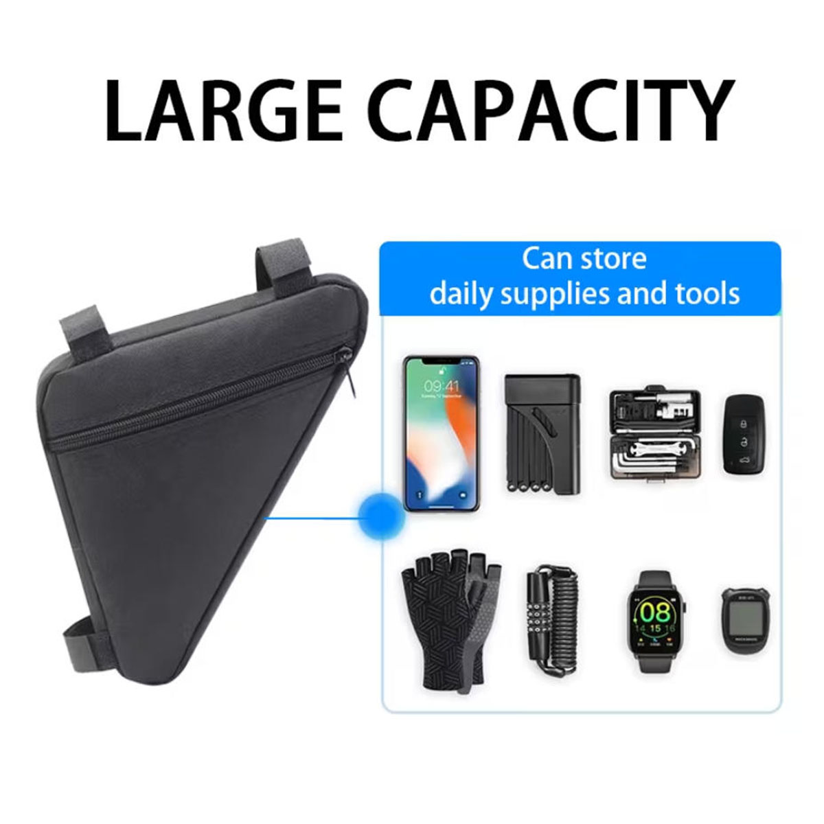 PINMOAP Bolsa Triangular para  - Cycling Gear Pouch reseña y precio